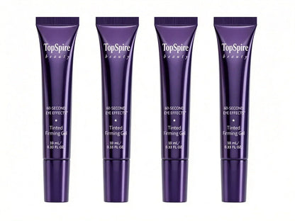 TopSpire 60 Second Effects Tinted Firming Gel - Under Eye Cream For Puffiness And Bags Under Eyes