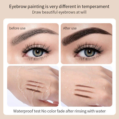 Double-ended Ultra-fine Non-marking Eyebrow Pencil