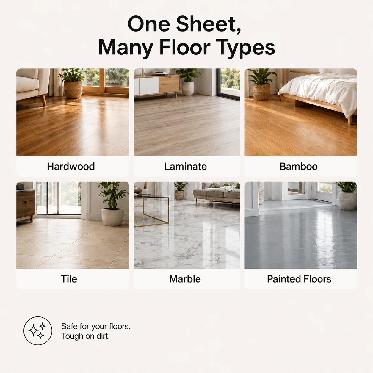 Floor Cleaning Tablets Multi-Surface Antibacterial Cleaner