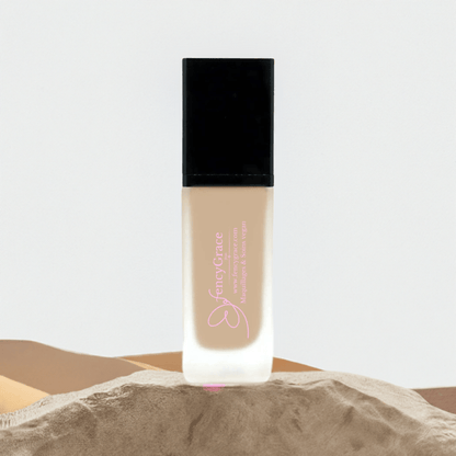 Vegan Moisturizing Foundation Esther 145 – Luminous Finish | FencyGrace