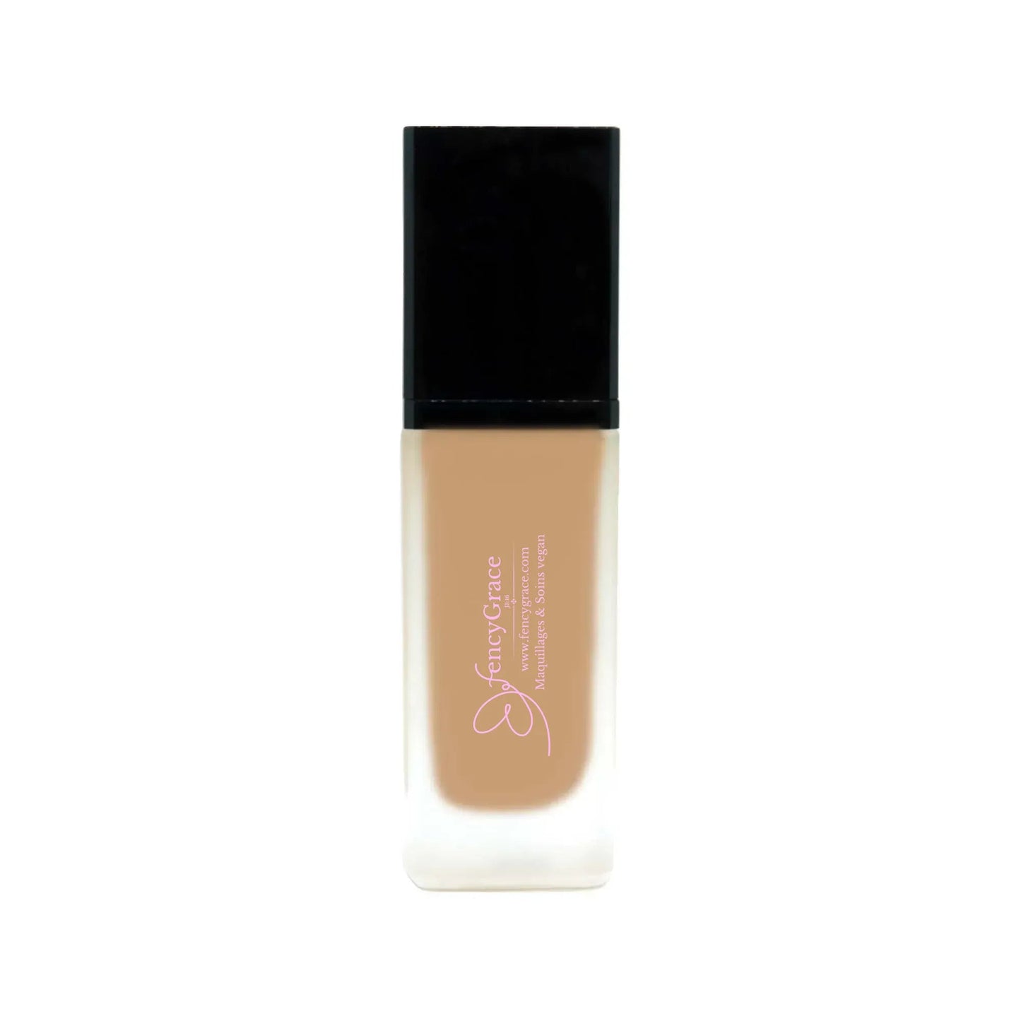 Vegan Moisturizing Foundation Esther 145 – Luminous Finish | FencyGrace